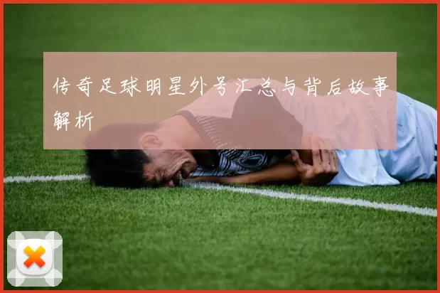 传奇足球明星外号汇总与背后故事解析